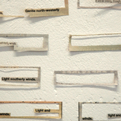 altered newspaper